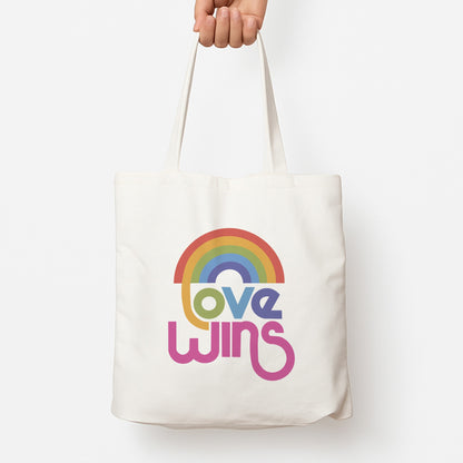Love Wins - Pride Tote Bag