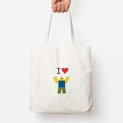 I love Blox Gaming Tote Bag