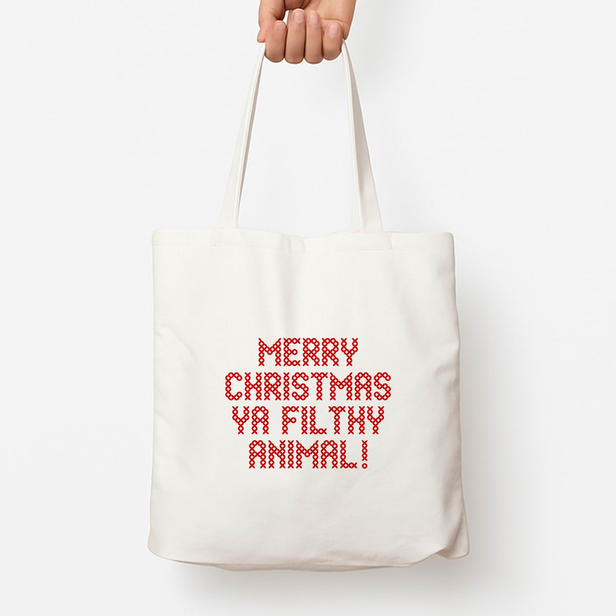Merry Christmas Ya Filthy Animal Tote Bag