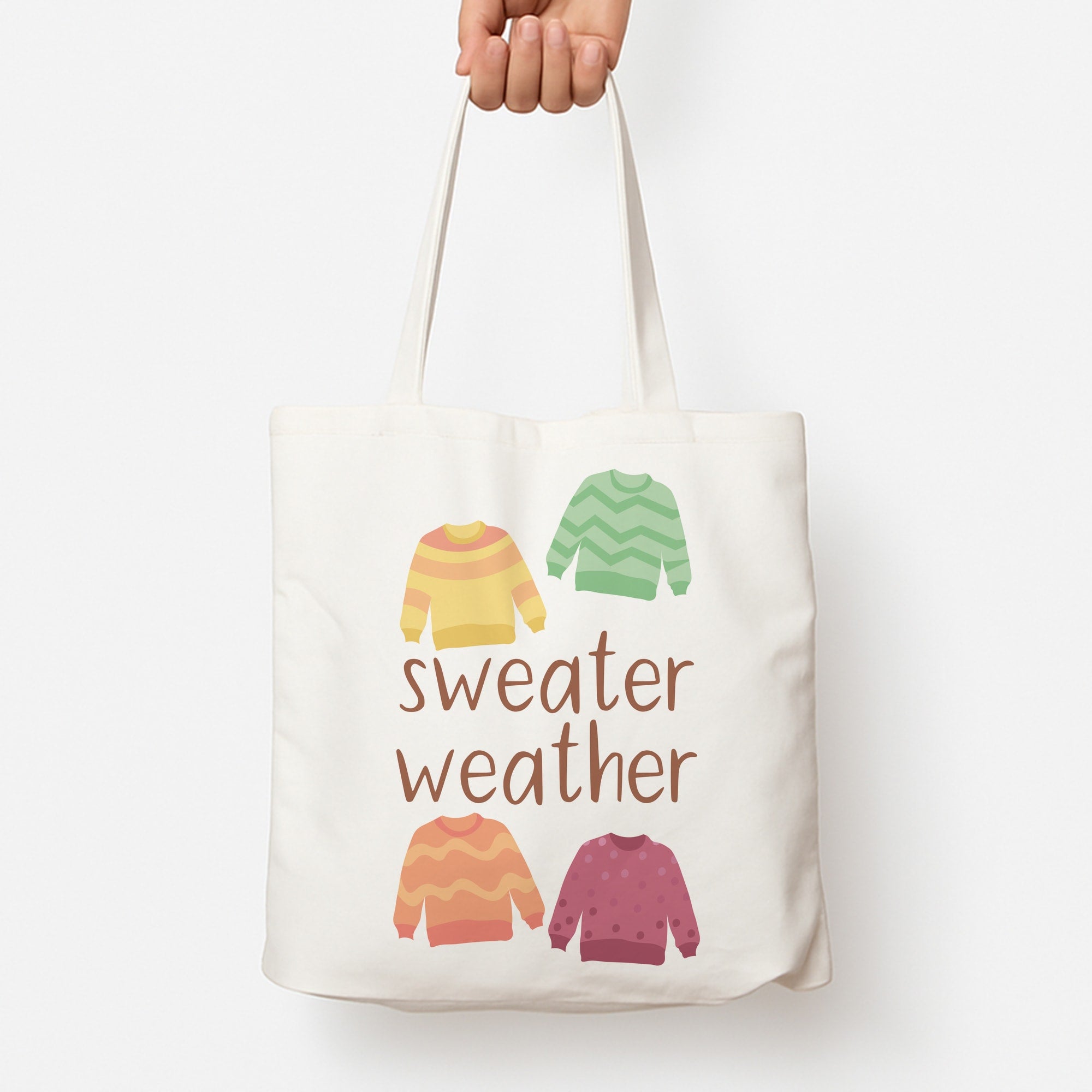 Sweater Weather - Autumn Tote Bag