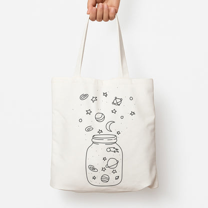 Space Jar Tote Bag