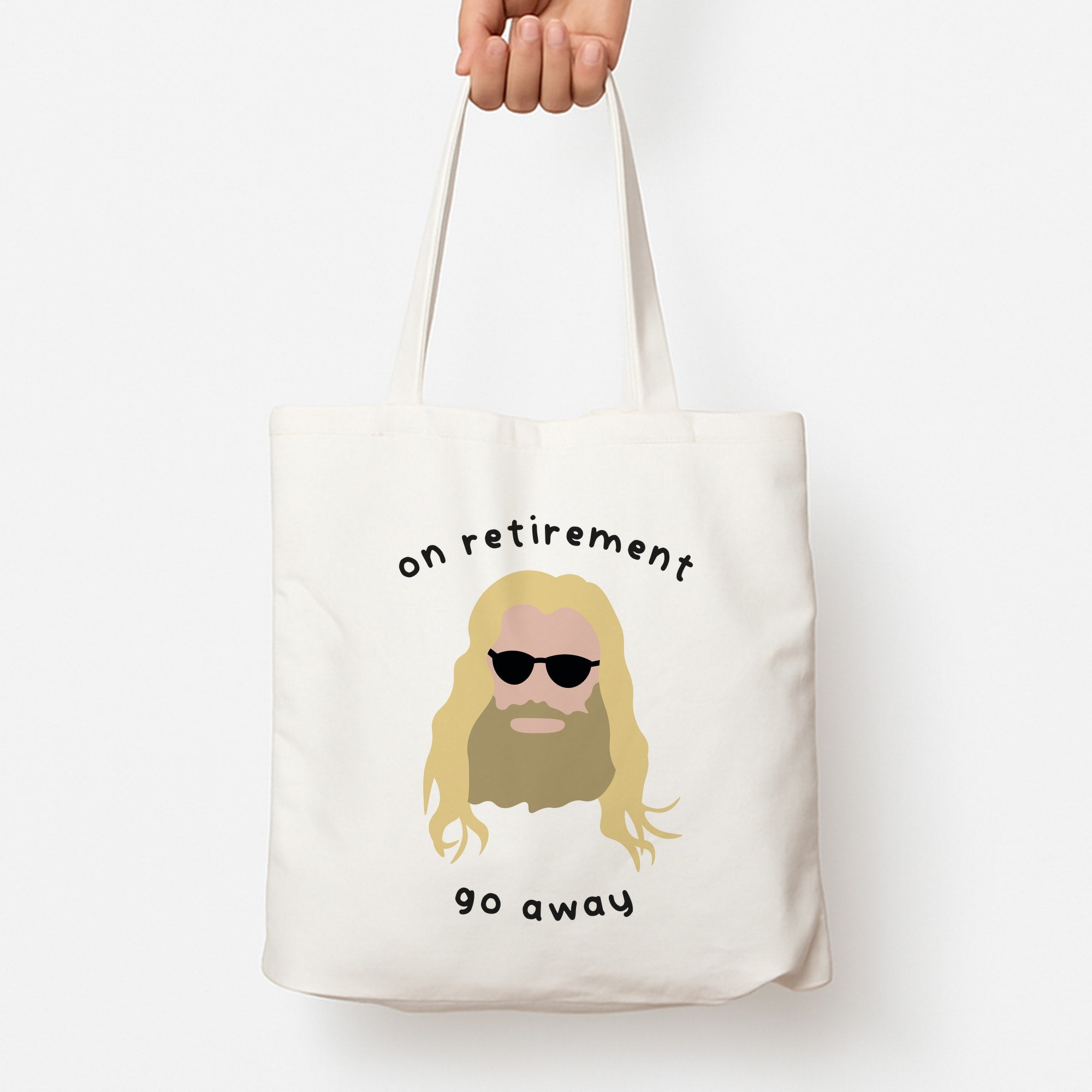 On Retirement Tote Bag