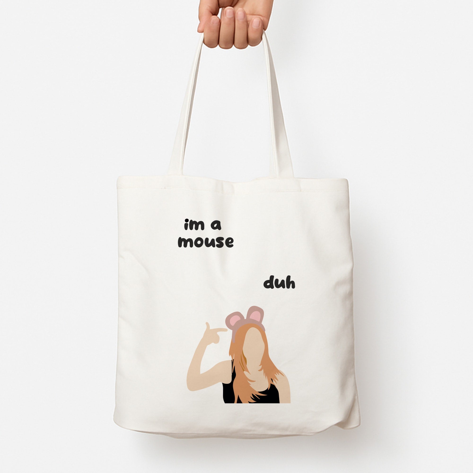 I'm a mouse Halloween - Mean Girls Tote Bag