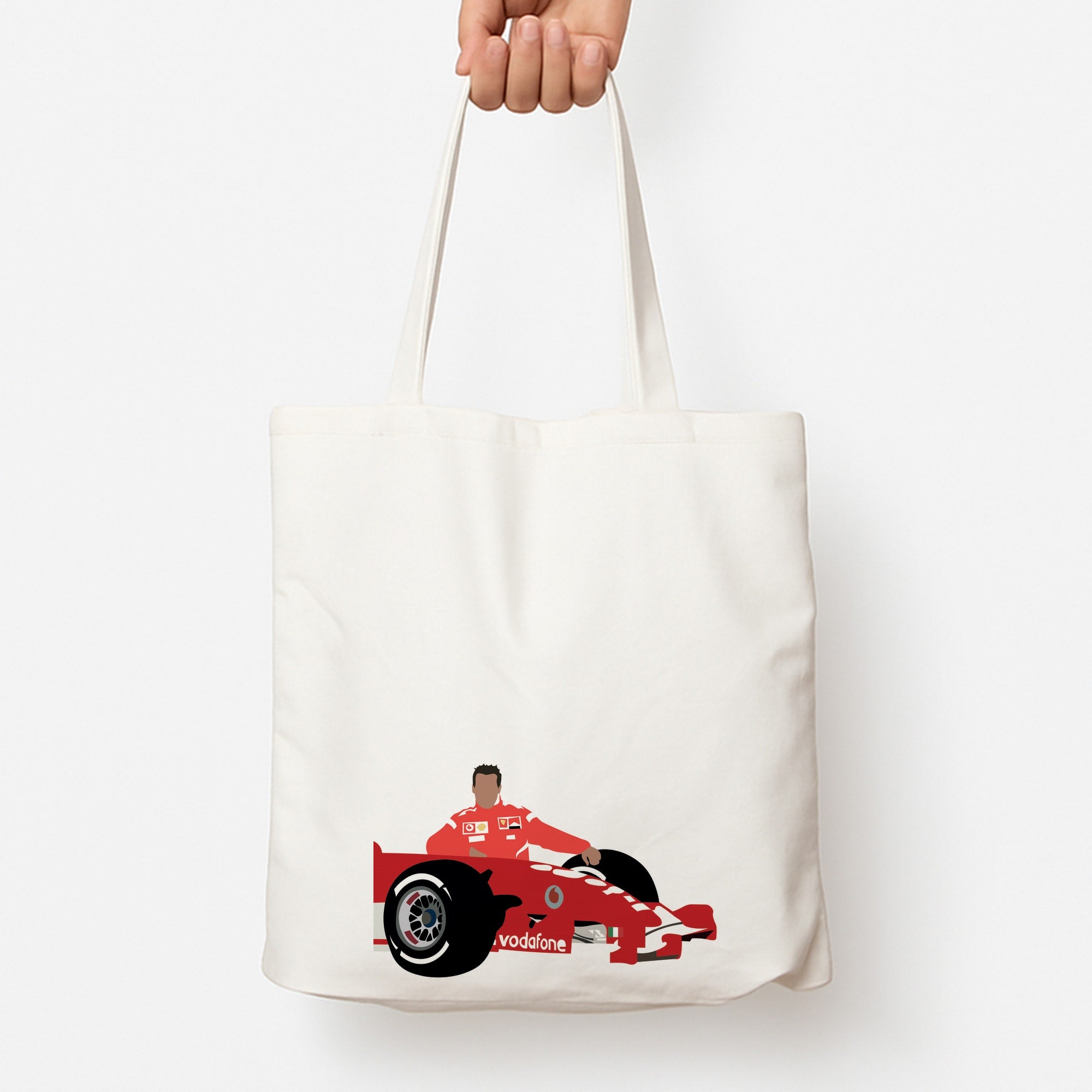 Schumaker - F1 Tote Bag