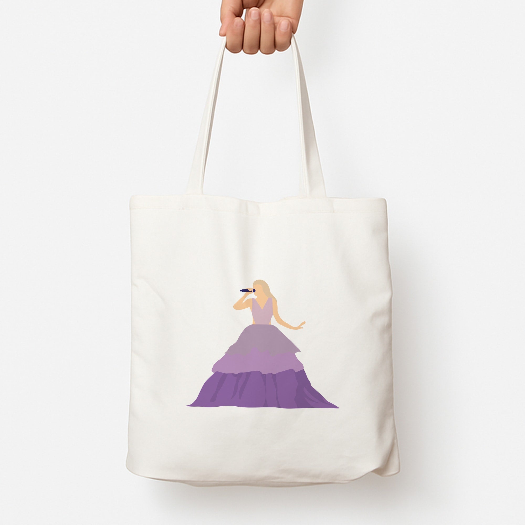 Purple Dress - Taylor Tote Bag