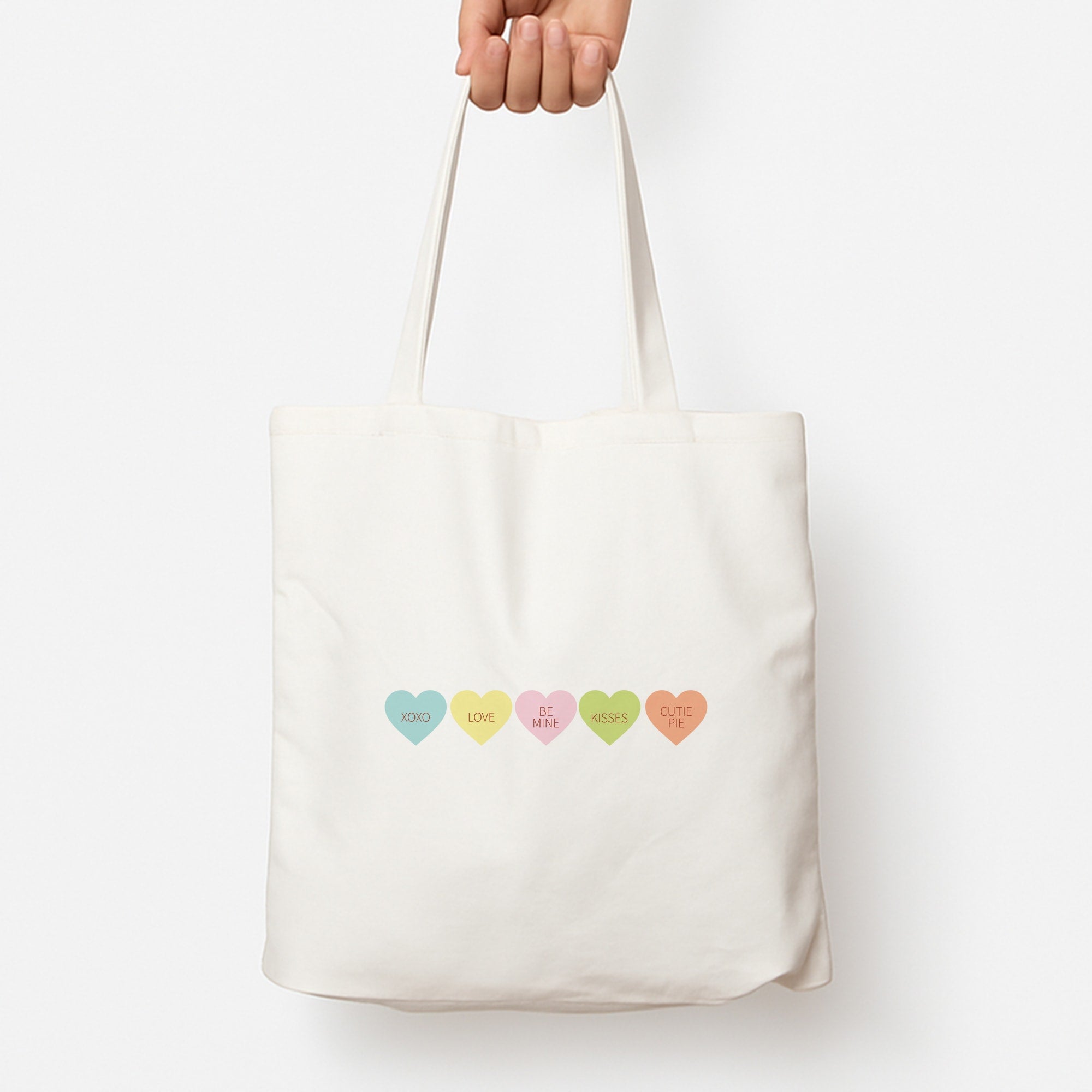 Love Hearts- Valentine's Day Tote Bag