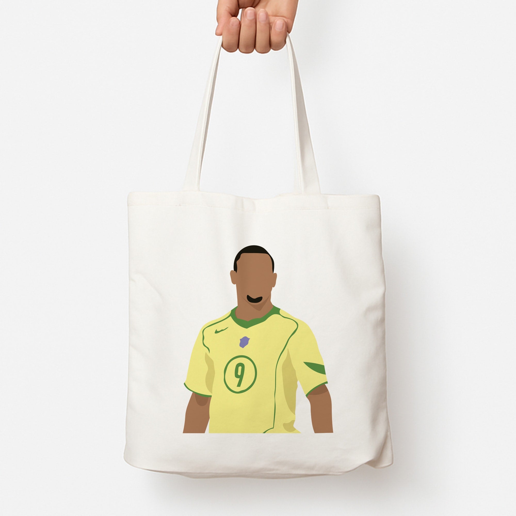 R9 Ronaldo - Football Tote Bag