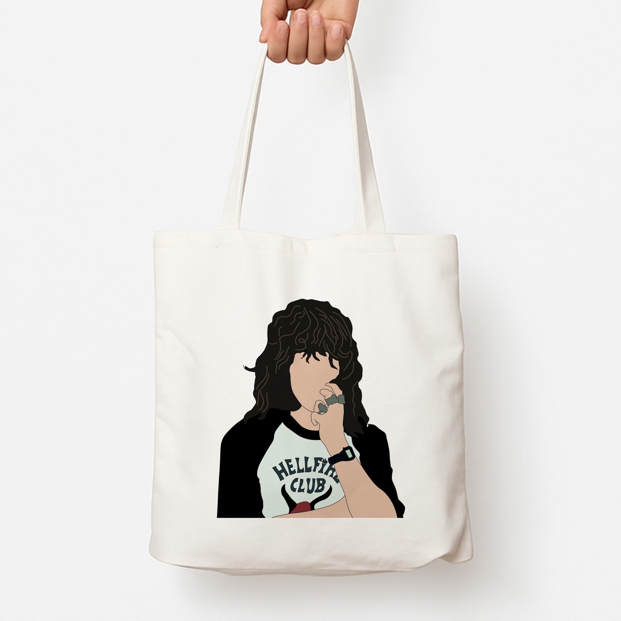 Eddie Munson Hellfire Tote Bag