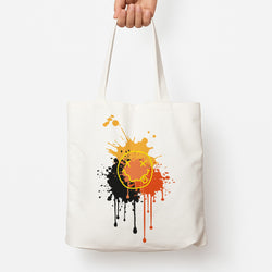Orange Graffiti - Skate Aesthetic  Tote Bag