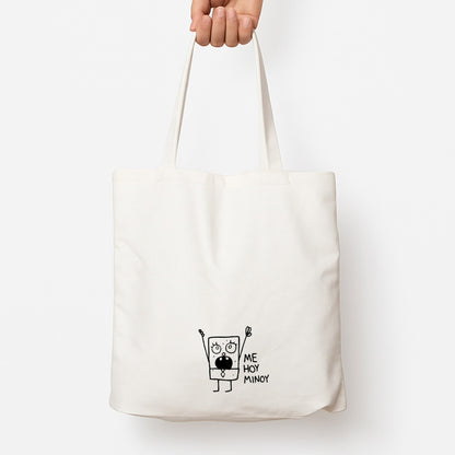 Doodlebob Me Hoy Minoy Tote Bag