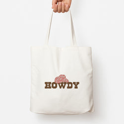 Howdy - Western  Tote Bag