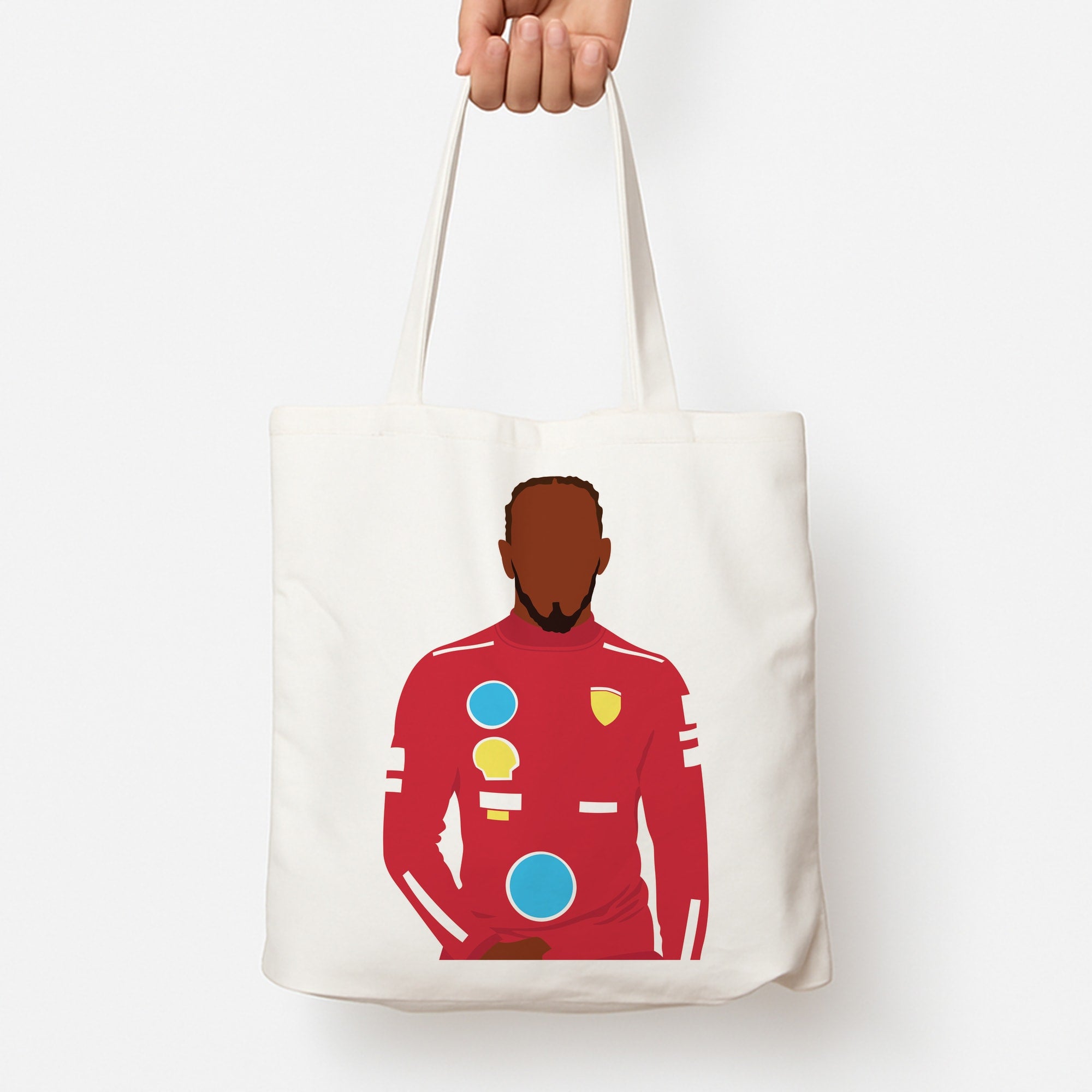 Hamilton In Red Tote Bag