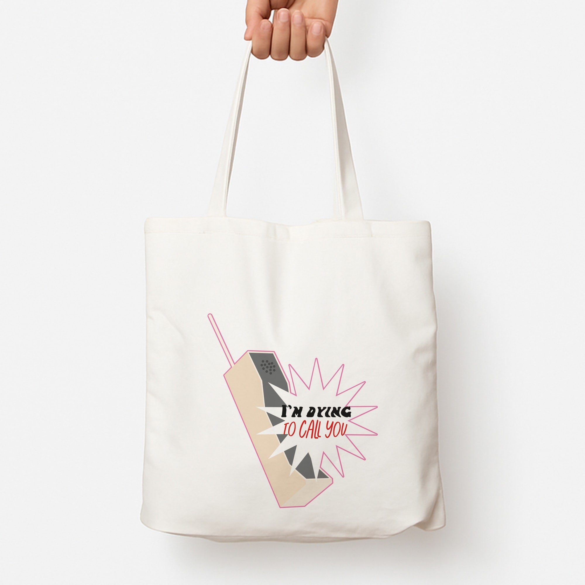 I'm Dying To Call You - Scream Tote Bag