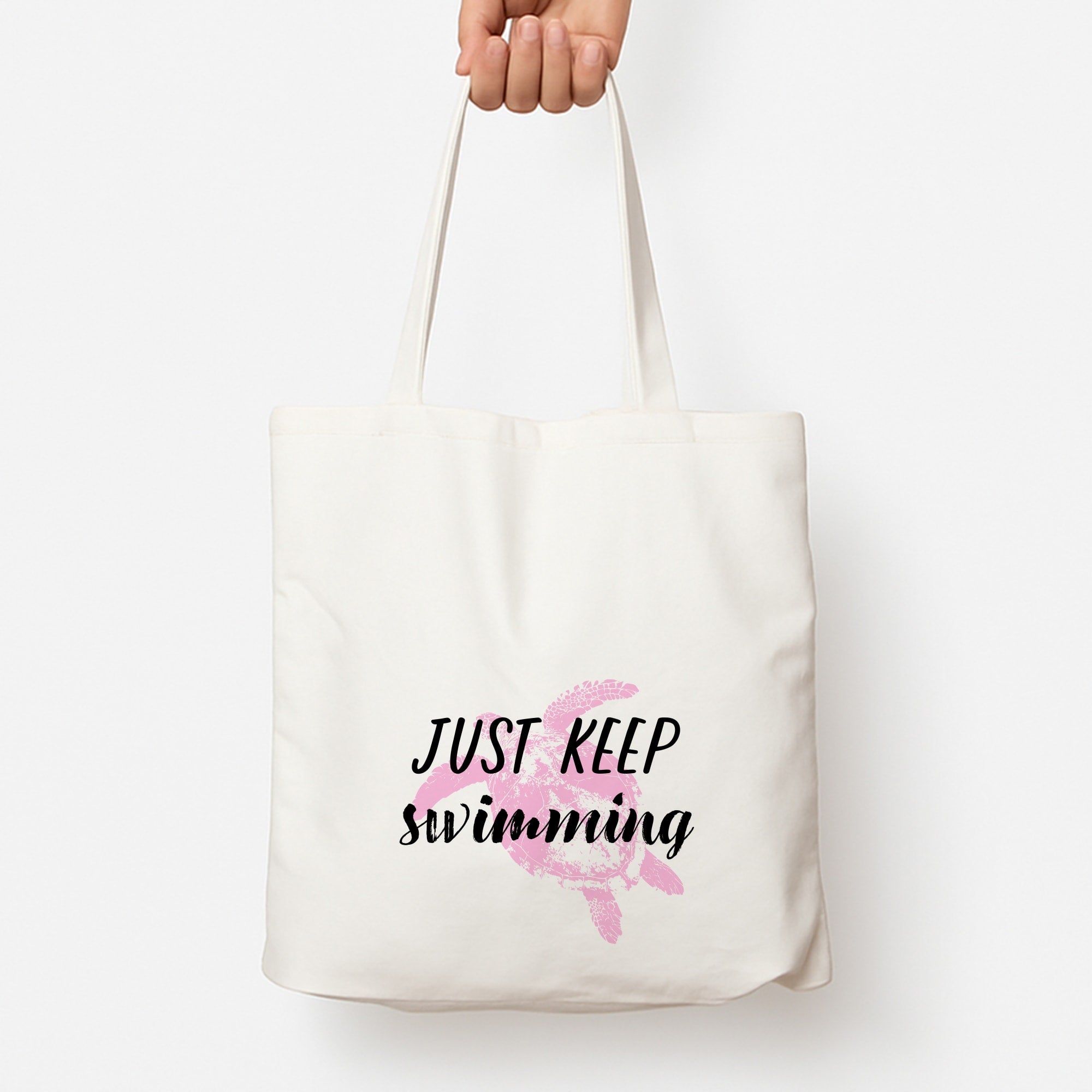 Just Keep Swimming - Summer Tote Bag