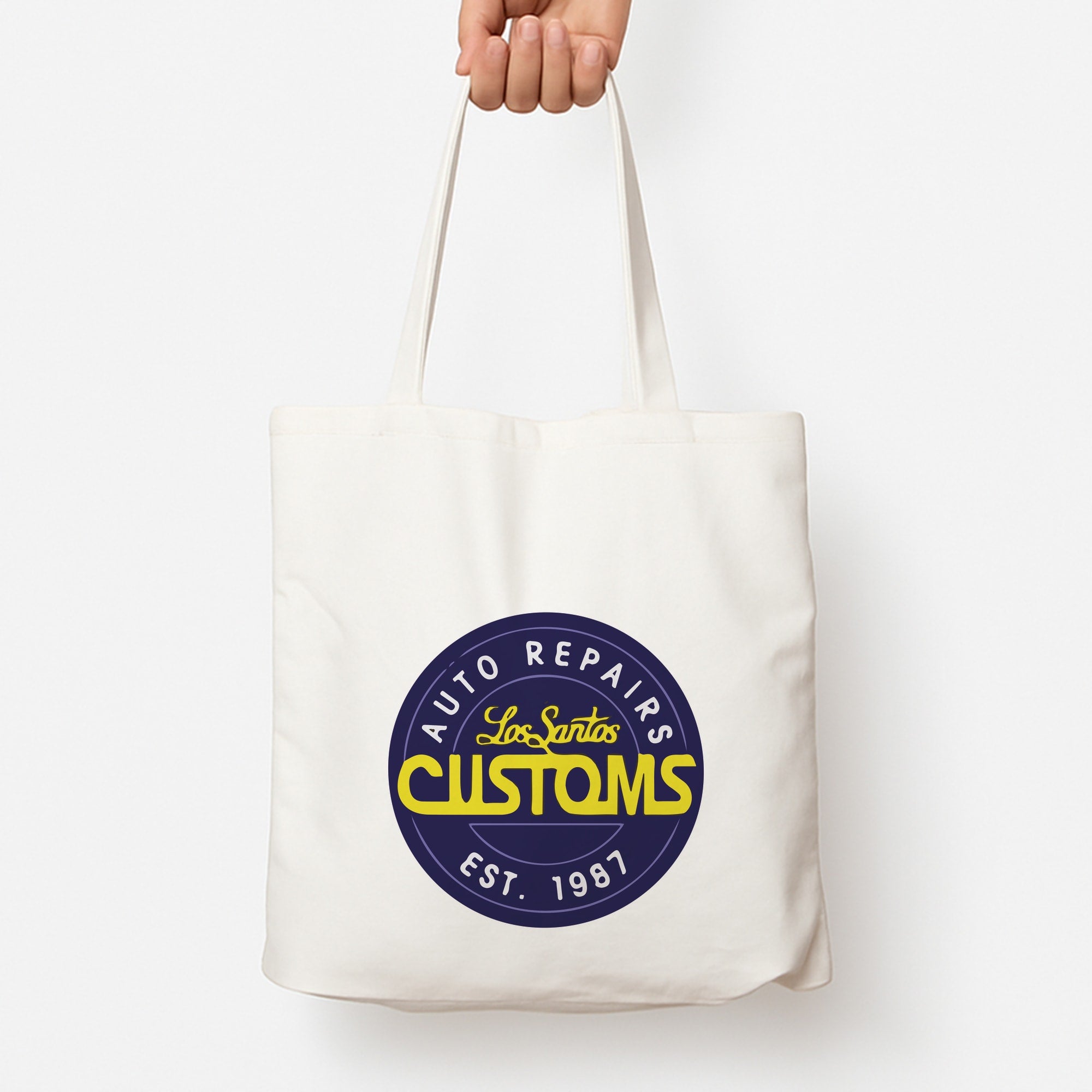 Los Santos Customs - Video Game Tote Bag
