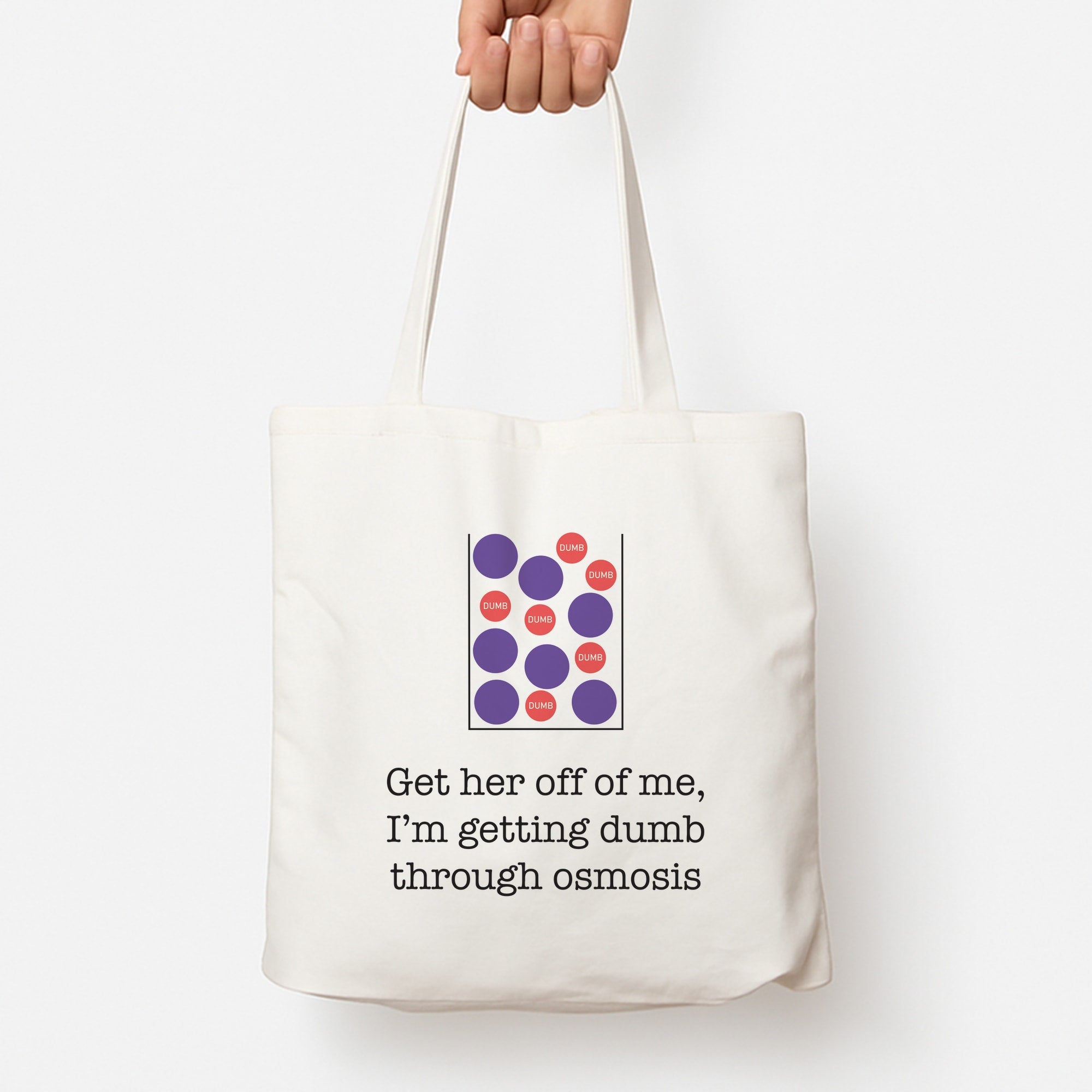 Dumb Osmosis Tote Bag