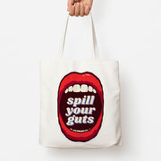 Spill Your Guts Tote Bag 1