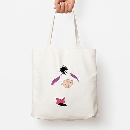 Faceless Donkey Tote Bag