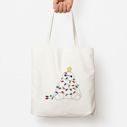 Baymax Christmas Tote Bag
