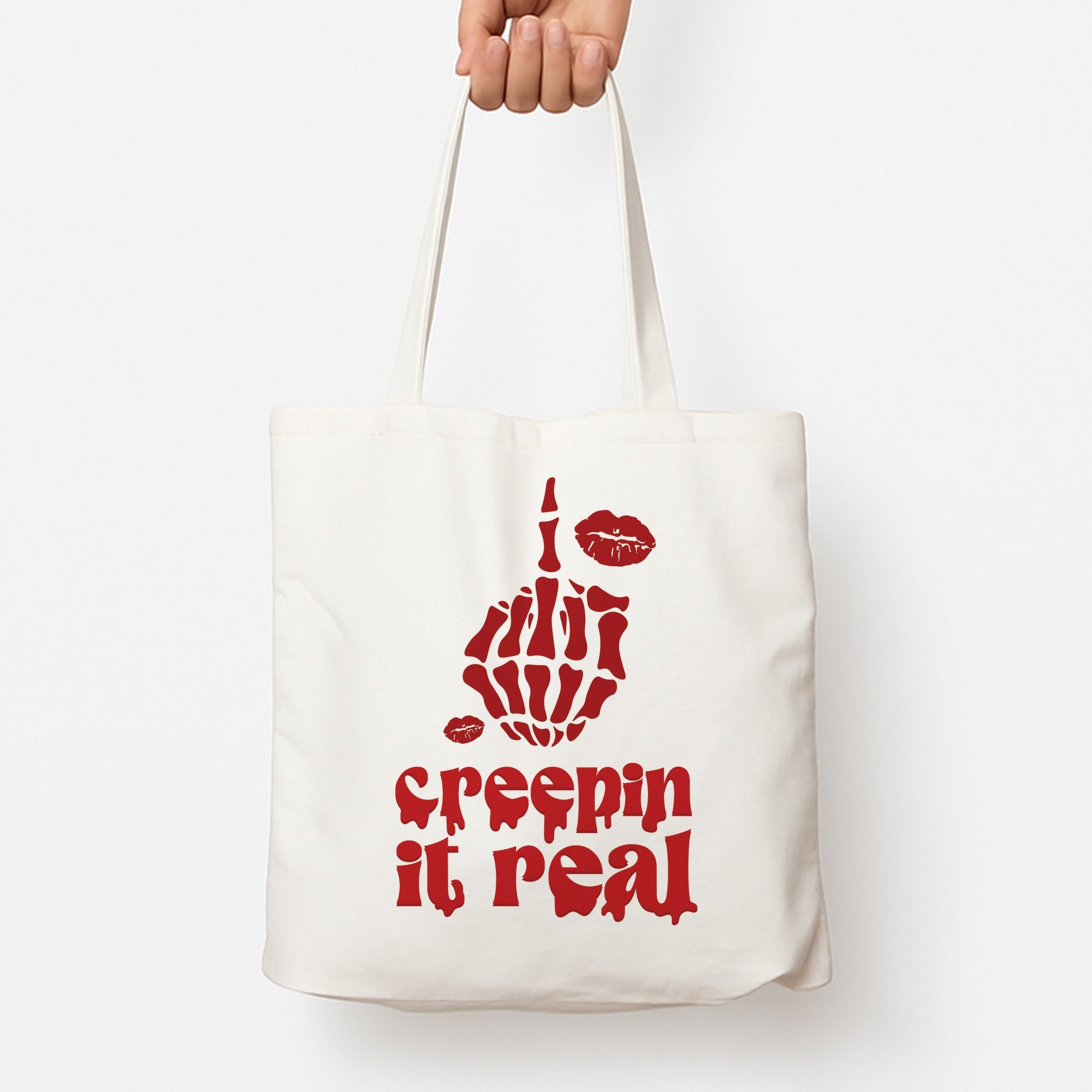 Creepin It Real Tote Bag