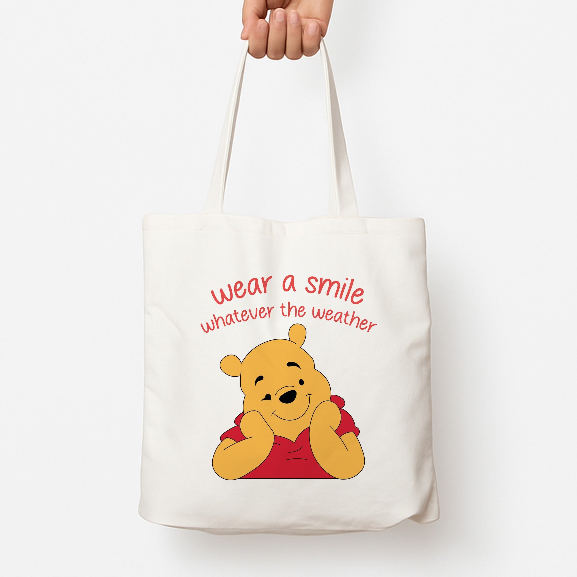 Wear A Smile Whatever The Weather  Tote Bag
