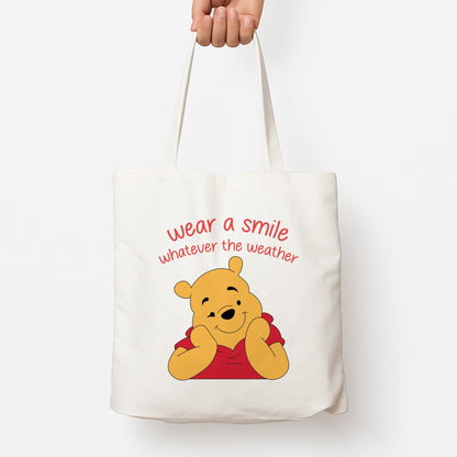 Wear A Smile Whatever The Weather  Tote Bag