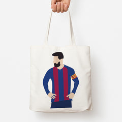 Messi Barca Tote Bag