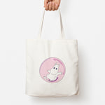 Moomin In A Pink Bubble  Tote Bag