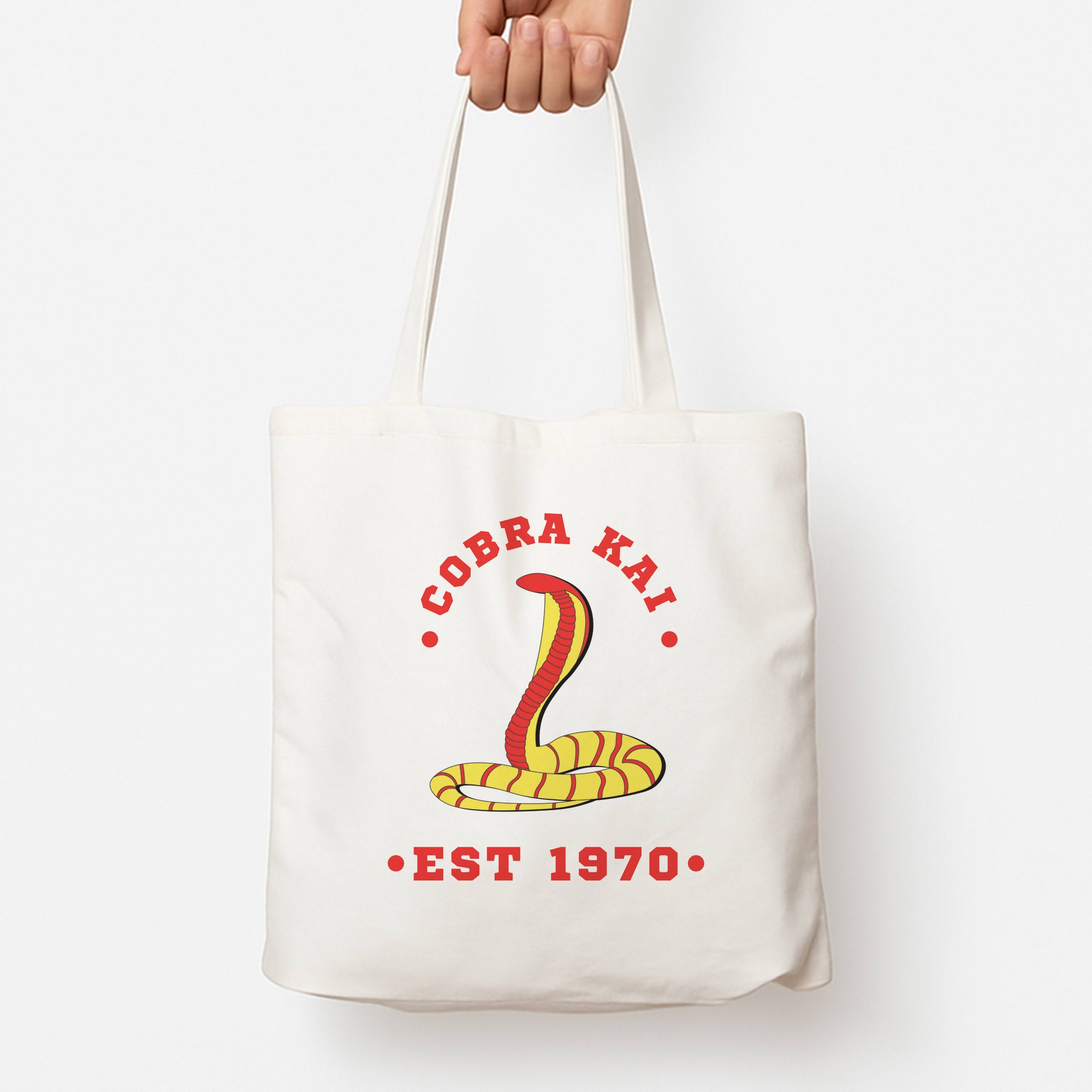 Snake Est 1970 Tote Bag