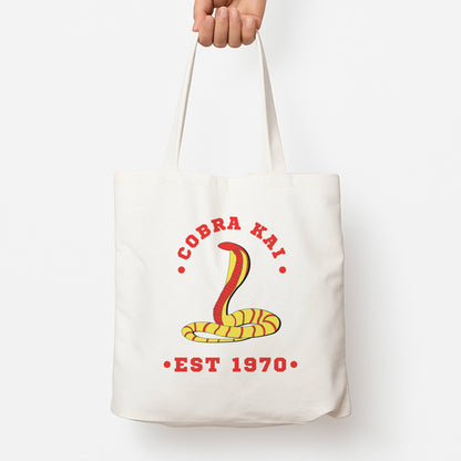 Snake Est 1970 Tote Bag