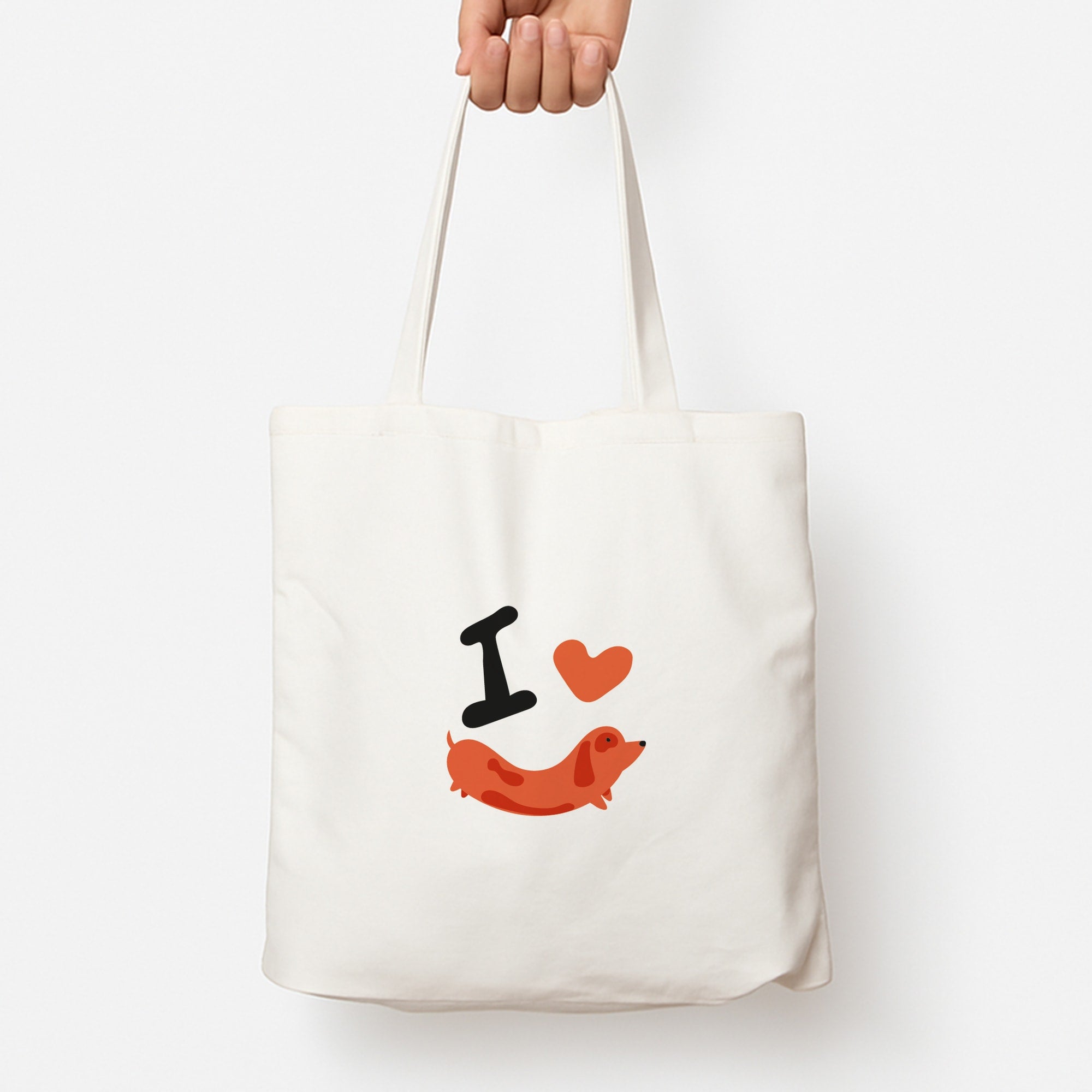 I love Dachshunds Tote Bag
