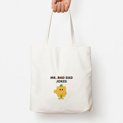 Mr Dad Jokes - Personalised Father's Day Tote Bag