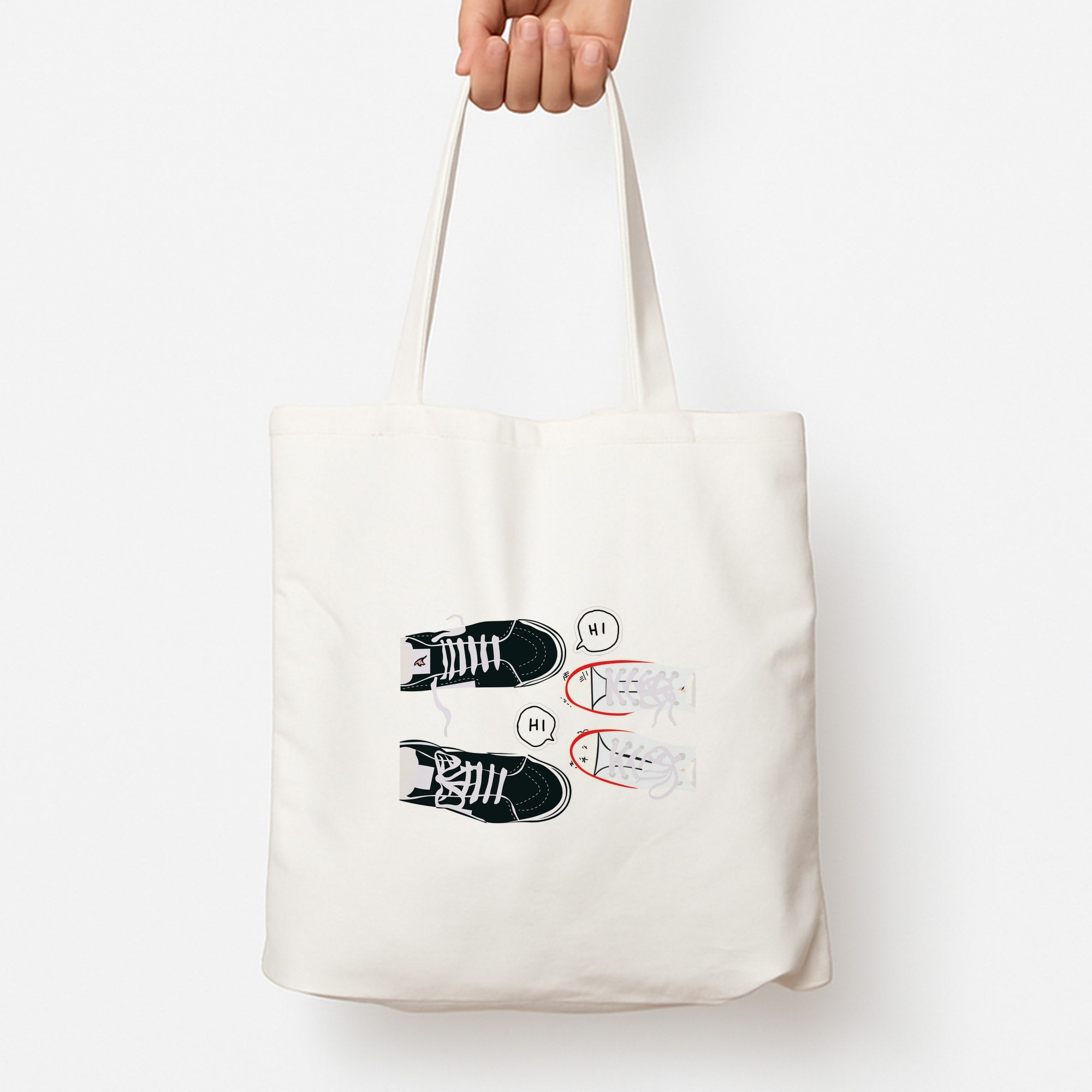 Hi - Heart TV Tote Bag