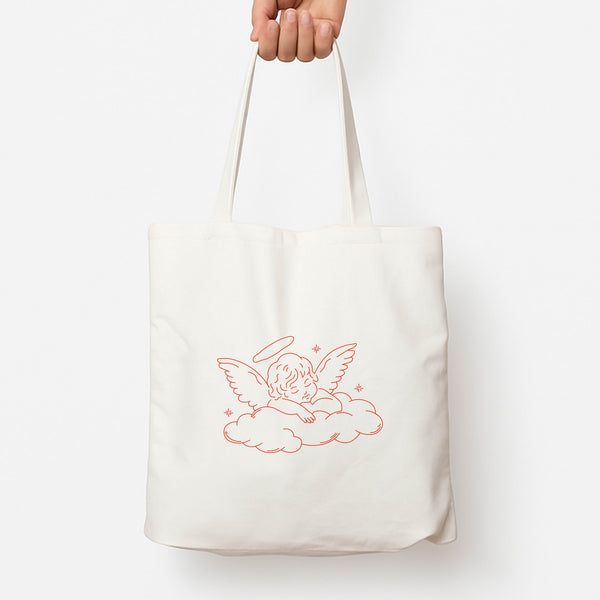 Angel - Clean Girl Aesthetic Tote Bag