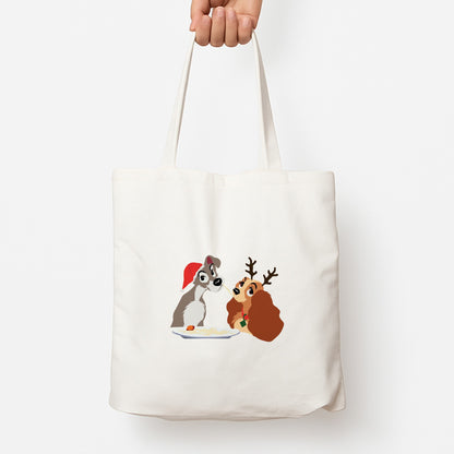 Christmas Lady Tote Bag