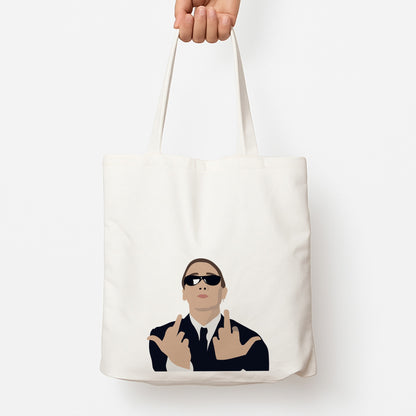 Middle Finger Tote Bag