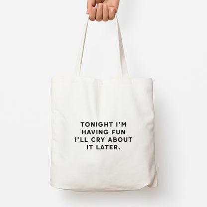 Having Fun - Katy Perry Tote Bag