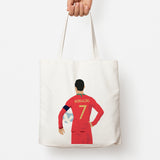 Christiano Ronaldo Tote Bags
