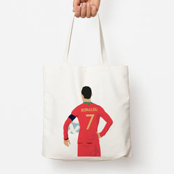 Ronaldo - Football Tote Bag
