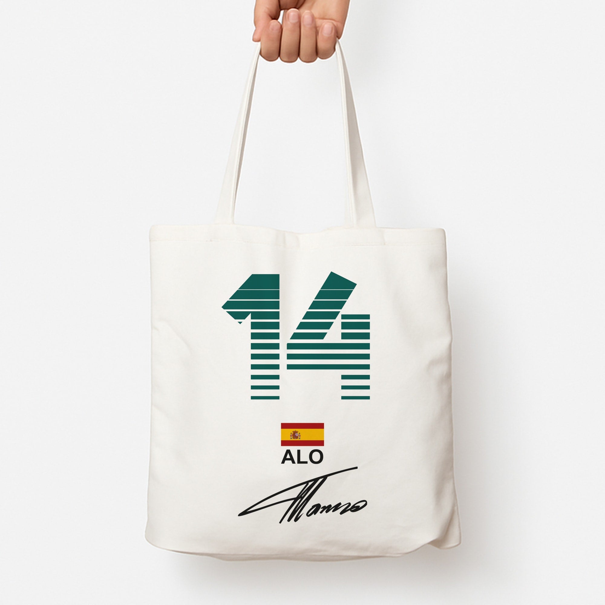 Alonso - F1 Tote Bag