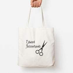 Name - Scissorhands Tote Bag