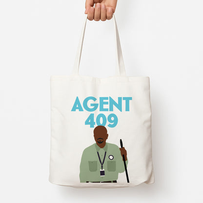Agent 409 Tote Bag