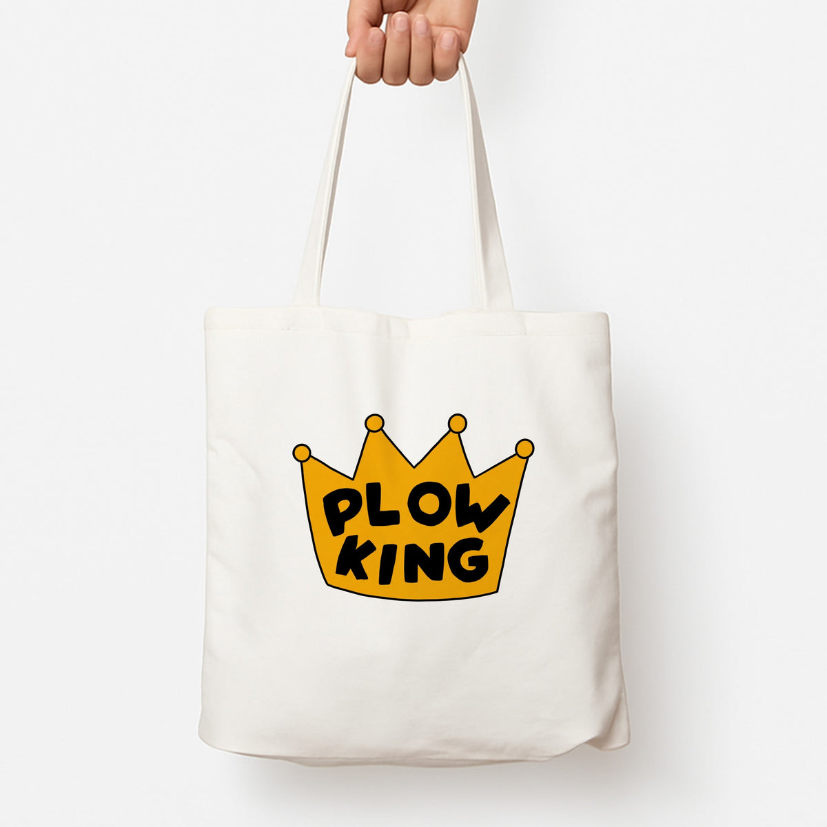 Plow King Tote Bag