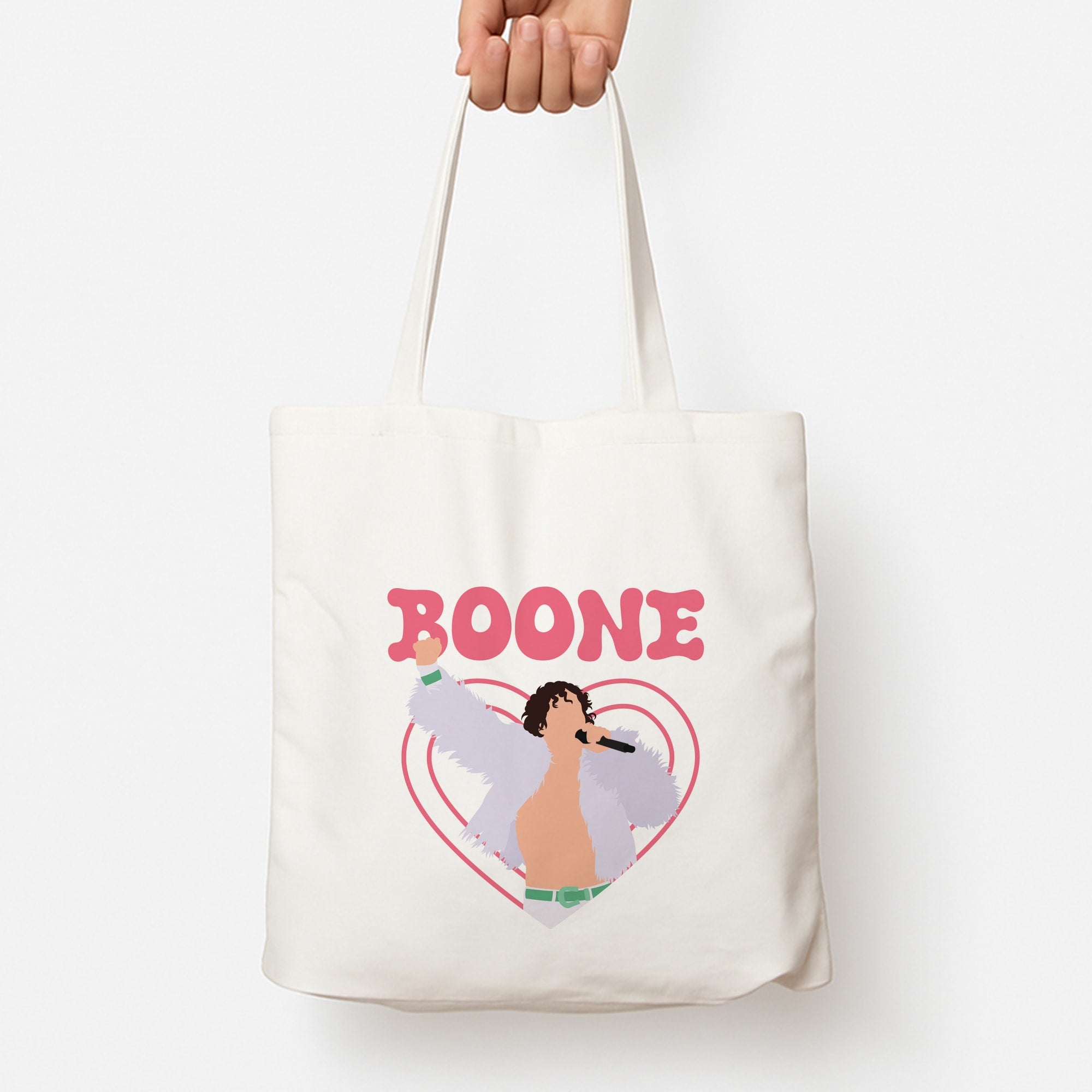 Boone Heart Tote Bag