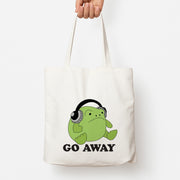 Go Away Grumpy Frog  Tote Bag 1