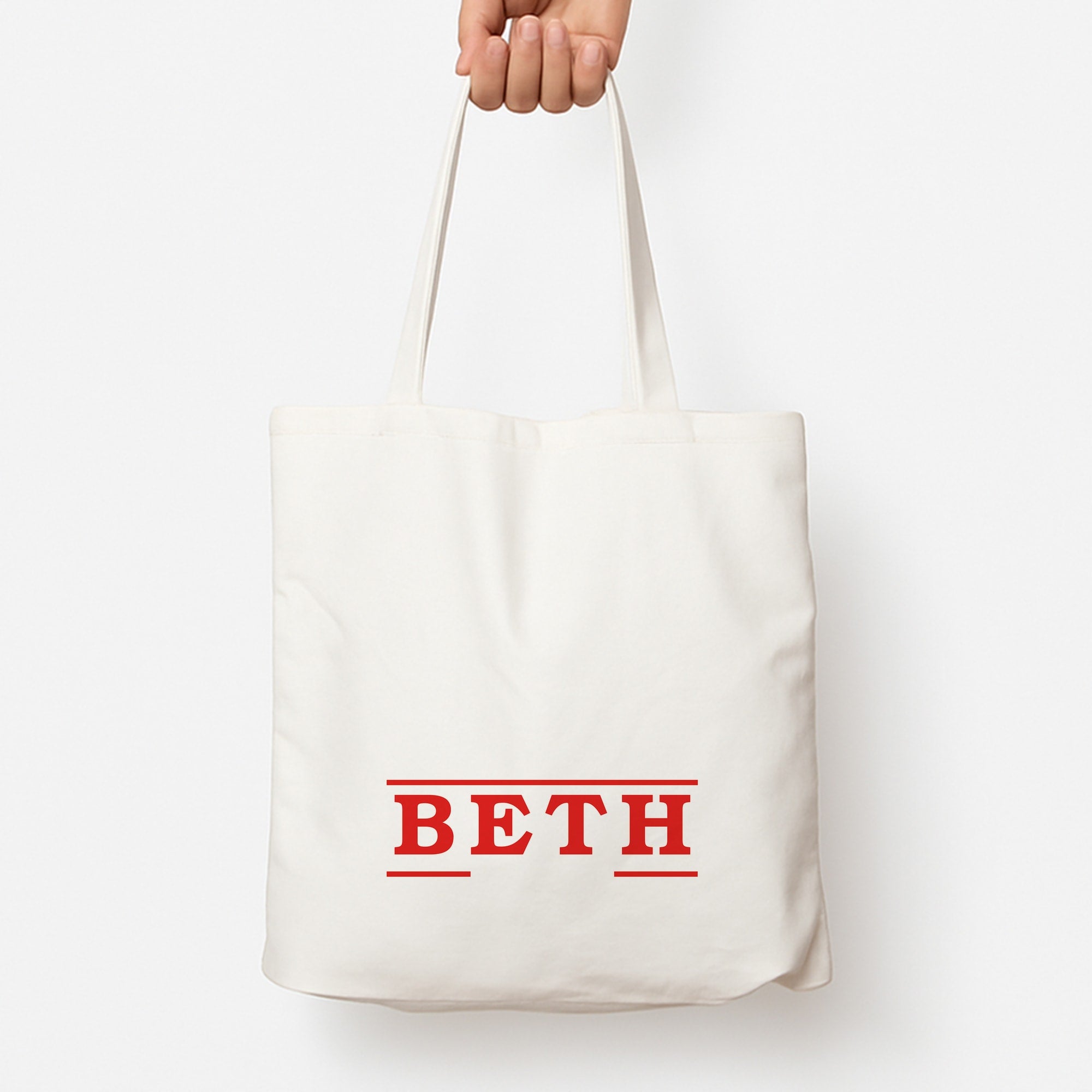 Title - Personalised Stranger Tote Bag