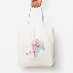 K-Pop Band Love Yourself Watercolour Painting Tote Bag