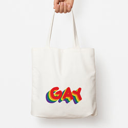 Gay Rainbow - Pride Tote Bag