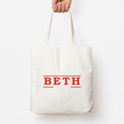 Title - Personalised Stranger Tote Bag 1