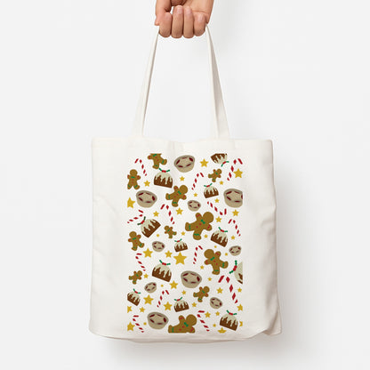 Festive - Christmas Patterns Tote Bag